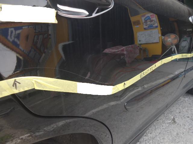 トヨタ　ハリアー　板金塗装　その1　群馬県　前橋市　車の事ならタカミザワモータース