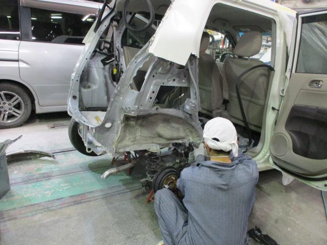 ホンダ　NONE　鈑金・外装補強　［その2］　前橋市　群馬県　車の事なら高見沢モータース　板金　塗装　車検　整備　車両販売