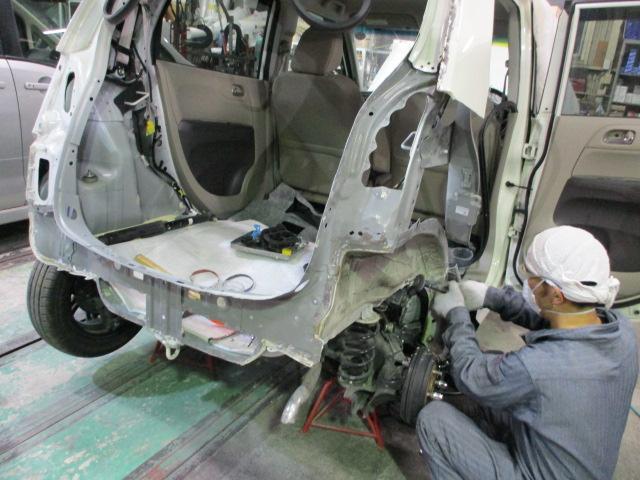 ホンダ　NONE　鈑金・外装補強　［その2］　前橋市　群馬県　車の事なら高見沢モータース　板金　塗装　車検　整備　車両販売