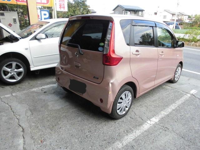 日産　デイズ　板金塗装　その１　群馬県　前橋市　車のことならタカミザワモータース