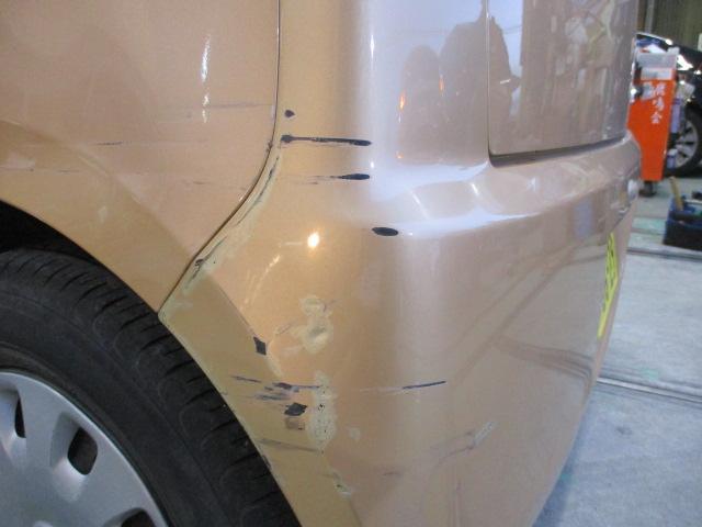 ダイハツ　ムーブ　鈑金・外装補強　［その1］　前橋市　群馬県　車の事なら高見沢モータース　板金　塗装　車検　整備　車両販売