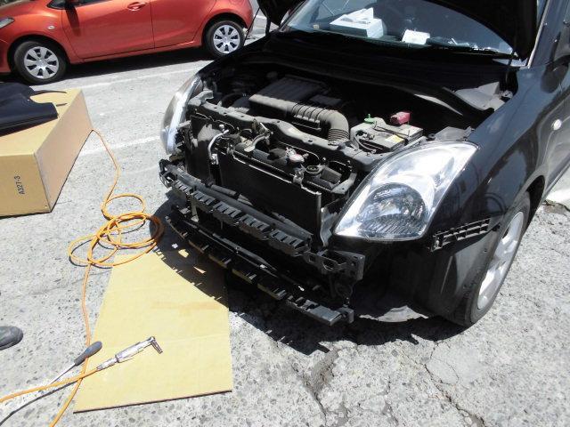 スズキ　スイフト　板金塗装　その１　群馬県　前橋市　車のことならタカミザワモータース