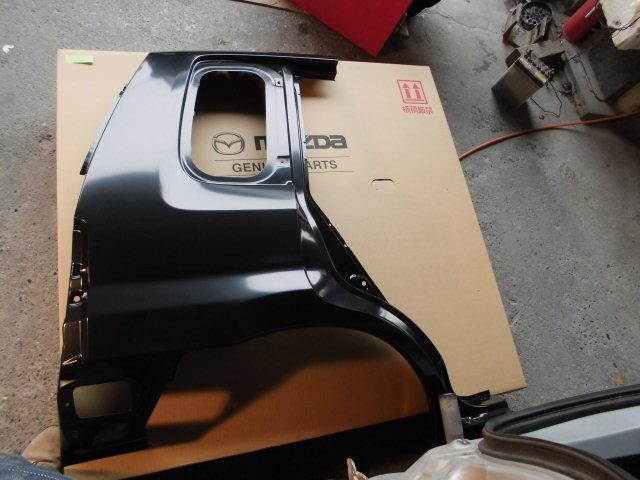 マツダ　デミオ　板金塗装　その３　群馬県　前橋市　車のことならタカミザワモータース