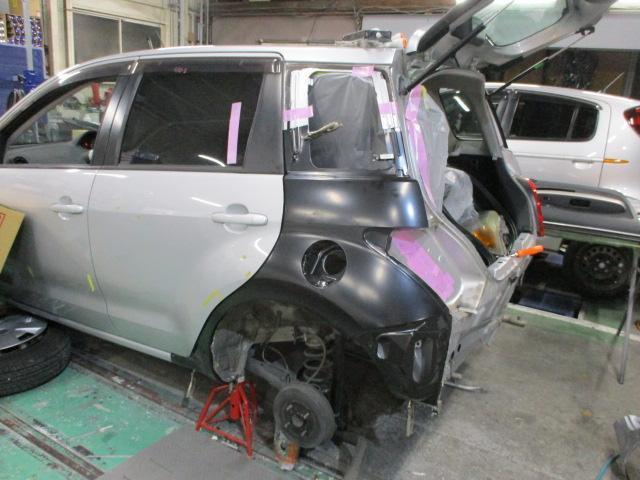 イスト　板金塗装　その３　群馬県　前橋市　車のことならタカミザワモータース