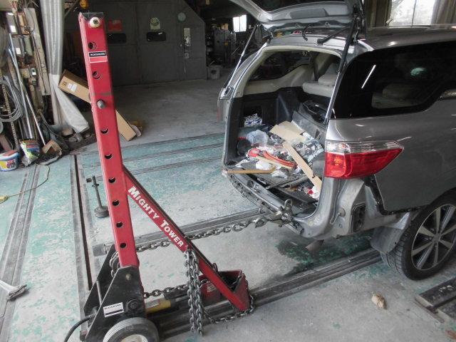 ホンダ エアウェイブ 板金塗装 その2 群馬県 前橋市 車のことならタカミザワモータース