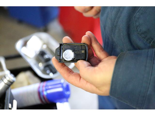 キーレスの電池！