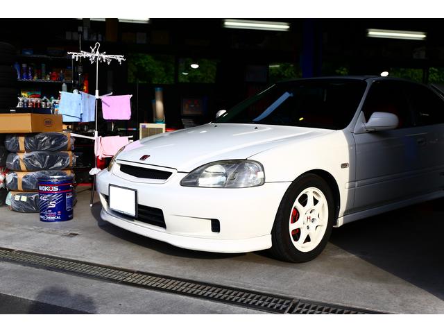 ホンダ　シビック　Type-R  　EK9    ワコーズ　オイル交換