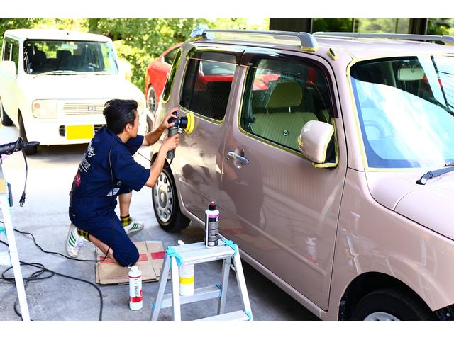 納車ラッシュ！　ミラココア　ハリアー　納車前磨き＆コーティング