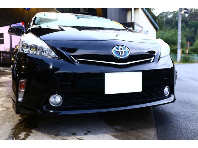 トヨタ　プリウスα　納車直前