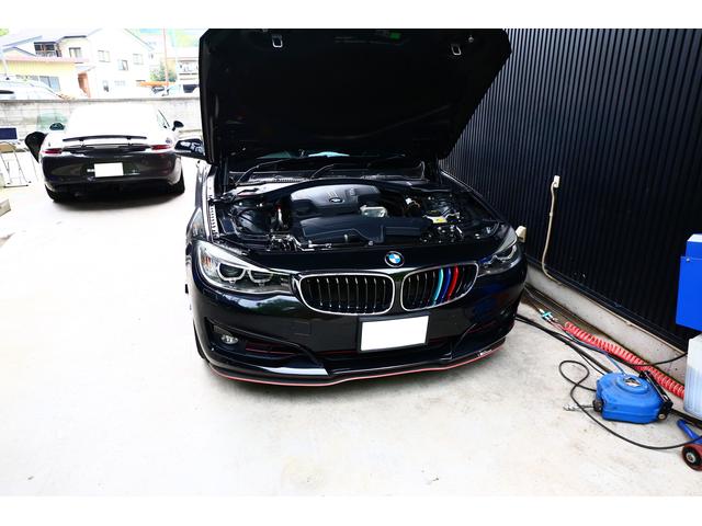 BMW　3　GT　オイル交換　オイルエレメント交換　ワコーズ　レックス