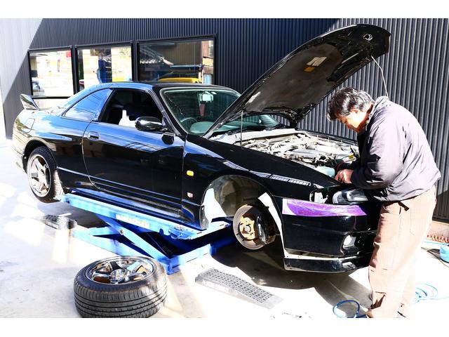 日産　スカイラインGTR  R33　ヘッドライト点灯トラブル