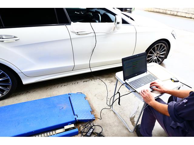 メルセデスベンツ　CLS  220d  　 W218　車高調整コーディング