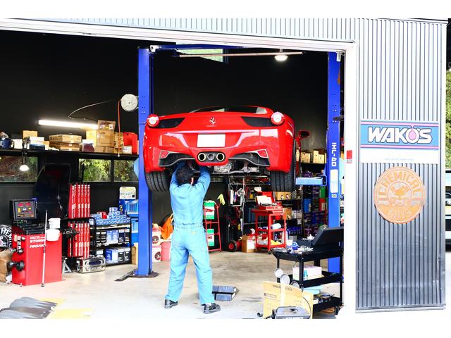 フェラーリ458　車検でお預かりです！