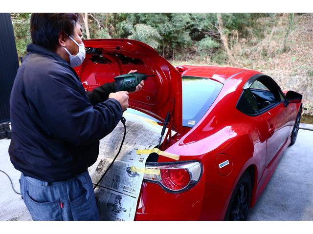 トヨタ　８６　持ち込み　GTウイング　取り付け！