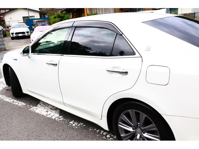 トヨタ　クラウンHV　アスリート　販売　納車　Fバンパー鈑金修理　ボディコーティング　保険