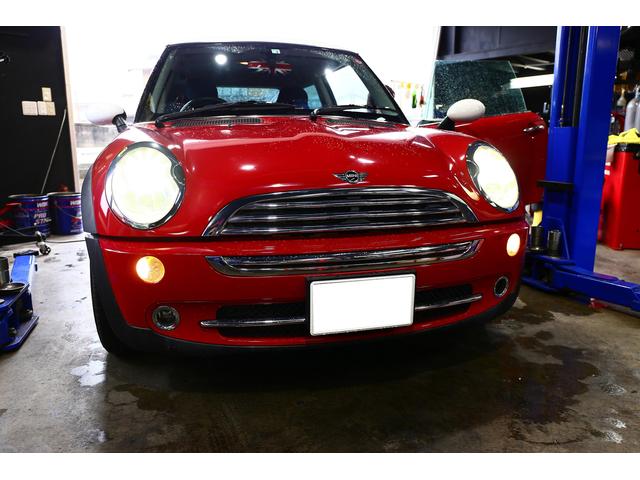 MINI コーディング　純正HIDヘッド流用　ライトフラッシング　キャンセルプログラム　ミニ　コーディング　群馬