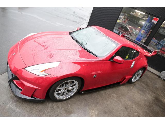 日産　Z34　V-Vision　カラーシートベルト化　ヴェイルサイド　Z34 370Z Version III model Rear Wing　カスタム