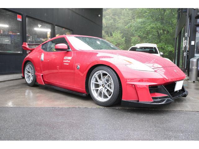 日産　Z34　V-Vision　カラーシートベルト化　ヴェイルサイド　Z34 370Z Version III model Rear Wing　カスタム
