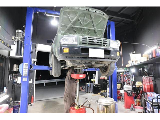 日産　ラシーン　type S  4WD　オイル交換＆エレメント交換～その他　群馬県
