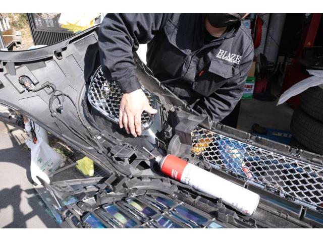 メルセデスベンツ　MB　W222　後期　S63　ロアグリル交換　S63→S65　純正部品　群馬　高崎