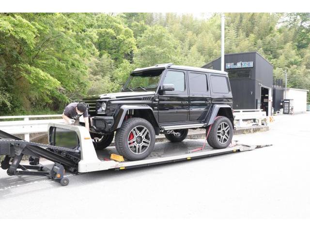 メルセデスベンツ G550 4×4スクエアード ゲレンデ 納車 ドナドナ 群馬県 高崎市