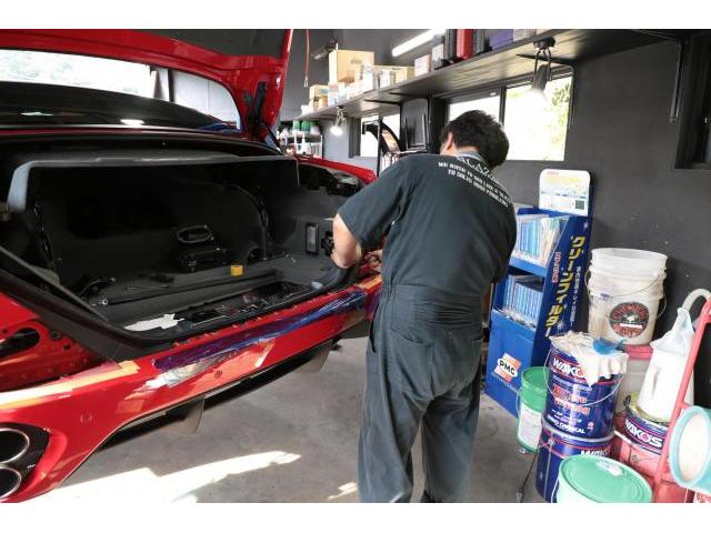 フェラーリ　カリフォルニア30　入庫　カスタム　群馬県　高崎市　②