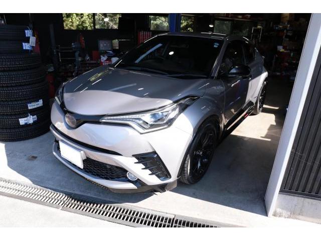 トヨタ　TOYOTA　C-HR　鈑金修理　ペンキミスト　除去　ボディコーティング　施工　保険　修理　群馬　高崎