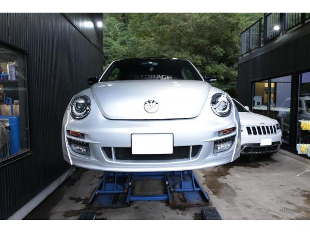 ザ　ビートル　ミッションオイル漏れ修理　ATオイルもれ修理　ミッション修理　群馬　高崎