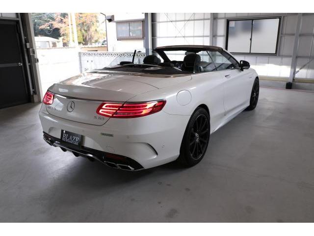 メルセデス　AMG　S63　カブリオレ　V8　BITURBO　４MATIC　絶賛販売中！！　群馬県　高崎市