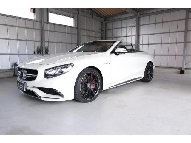 メルセデス　AMG　S63　カブリオレ　V8　BITURBO　４MATIC　絶賛販売中！！　群馬県　高崎市