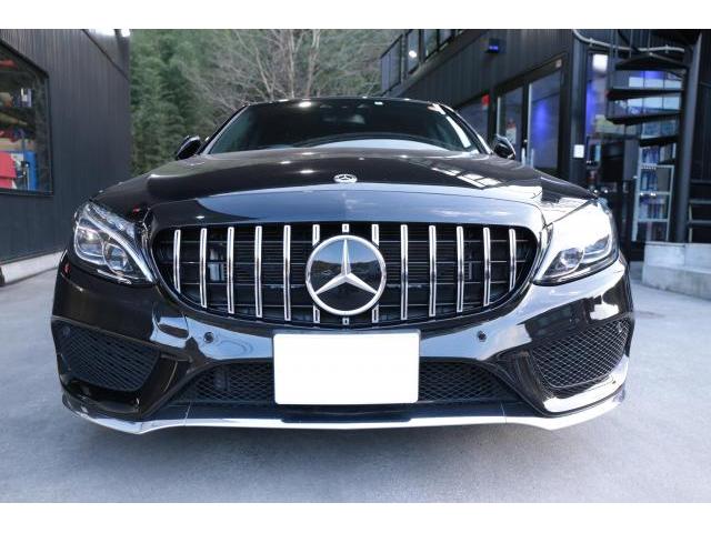 メルセデスベンツ　C220d　AVG　AMGライン　Cクラス　W205　パナメリカーナ　グリル交換　群馬県　高崎市