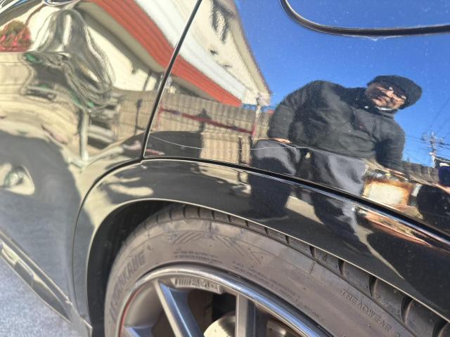 メルセデスベンツ　MercedesBenz　GLA　45　AMG　ヘッドライト　異常　ヘッドライト　フィルム　剥がし　鈑金　修理　群馬　高崎