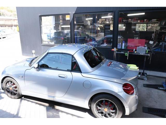 ダイハツ　コペン　雹害　雹災　凹み　デントリペア　鈑金　塗装　群馬　高崎　埼玉　千葉　千葉テレビ