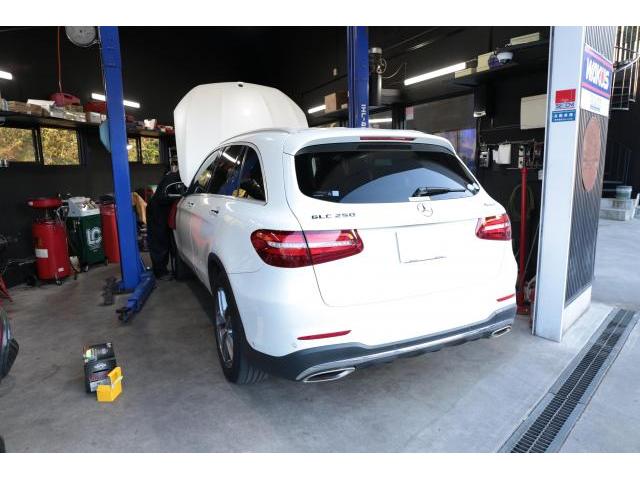 メルセデスベンツ　GLC　250　4MATIC　スポーツ　X253　メインバッテリー　サブバッテリー　交換　バックアップバッテリー　ボルテージコンバータ　群馬県　高崎市