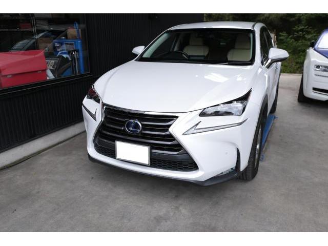 LEXUS　レクサス　NX　グリル　交換　純正　→　Fスポーツ　化　純正部品使用　群馬　高崎