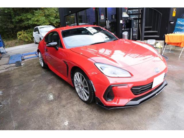 入庫相談可能　スバル　BRZ　デントリペア　鈑金　国産車　輸入車　雹　前橋　玉村　伊勢崎　高崎　藤岡　群馬　栃木　佐野　鹿沼　行田　羽生　加須　久喜　埼玉　北関東　関東