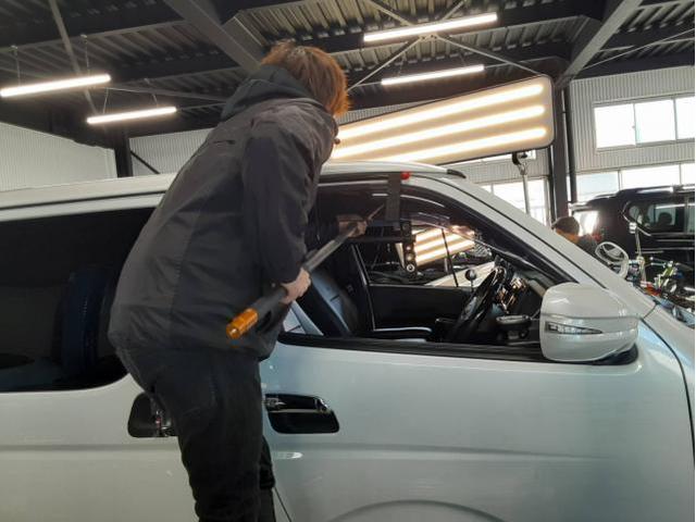 入庫相談可能　トヨタ　ハイエース　デントリペア　鈑金　国産車　輸入車　雹　前橋　玉村　伊勢崎　高崎　藤岡　群馬　栃木　佐野　鹿沼　行田　羽生　加須　久喜　埼玉　北関東　関東