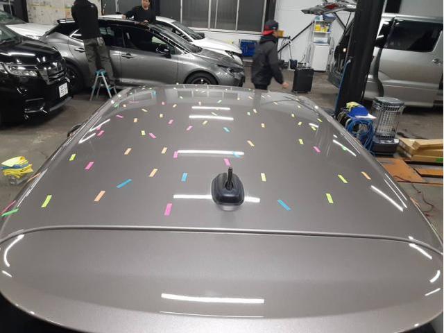 入庫相談可能　BMW　ミニ　デントリペア　作業完了　納車　鈑金　国産車　輸入車　雹　前橋　玉村　伊勢崎　高崎　藤岡　群馬　栃木　佐野　鹿沼　行田　羽生　加須　久喜　埼玉　北関東　関東