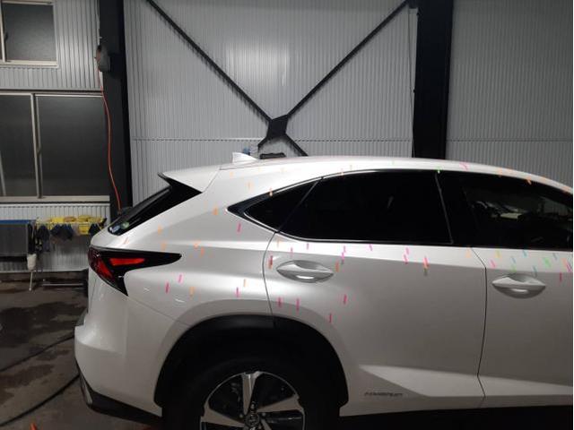 入庫相談可能　レクサス　NX　デントリペア　作業完了　納車　鈑金　国産車　輸入車　雹　前橋　玉村　伊勢崎　高崎　藤岡　群馬　栃木　佐野　鹿沼　行田　羽生　加須　久喜　埼玉　北関東　関東