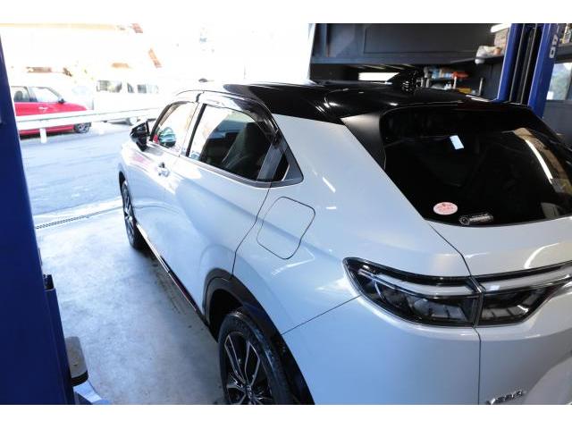 入庫相談可能　Honda　ヴェゼル　デントリペア　絶賛作業中　　鈑金　国産車　輸入車　雹　前橋　玉村　伊勢崎　高崎　藤岡　群馬　栃木　佐野　鹿沼　行田　羽生　加須　久喜　埼玉　北関東　関東