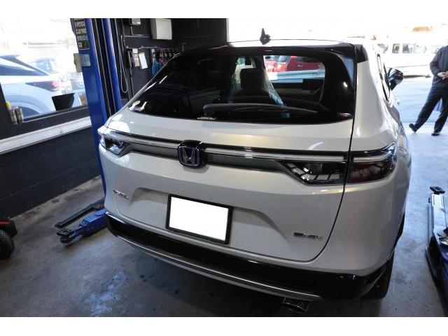 入庫相談可能　Honda　ヴェゼル　デントリペア　絶賛作業中　　鈑金　国産車　輸入車　雹　前橋　玉村　伊勢崎　高崎　藤岡　群馬　栃木　佐野　鹿沼　行田　羽生　加須　久喜　埼玉　北関東　関東