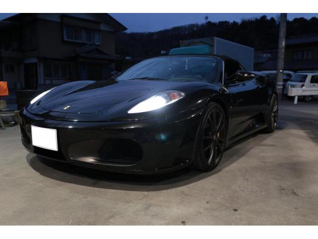 フェラーリ　F430　スパイダー　ヘッドライト球　スモール球　ナンバー灯　バックランプ　LED化　群馬県　高崎市