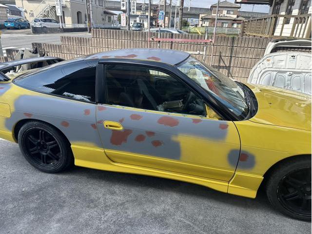 NISSAN　180SX　オールペン　全塗装　絶賛作業中　群馬県　高崎市