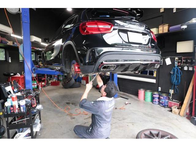メルセデス AMG　GLA45　持ち込み　スピードセンサー　取り付け　群馬県　高崎市