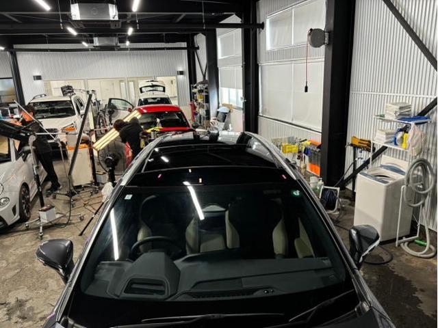 雹　キズ・へこみ直し入庫相談可能　レクサス　NX　デントリペア　絶賛作業中　板金　鈑金　国産車　輸入車　雹　前橋　玉村　伊勢崎　高崎　藤岡　群馬　兵庫　姫路　加古川　明石　神戸