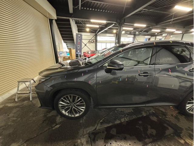 雹　キズ・へこみ直し入庫相談可能　レクサス　NX　デントリペア　絶賛作業中　板金　鈑金　国産車　輸入車　雹　前橋　玉村　伊勢崎　高崎　藤岡　群馬　兵庫　姫路　加古川　明石　神戸