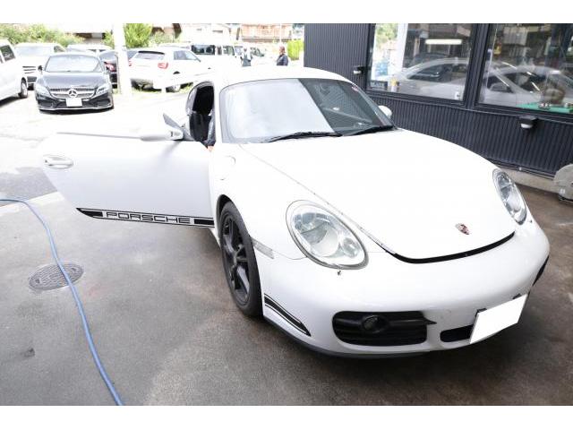 ポルシェ　ケイマン　Porsche　Cayman　エアコン　不良　整備　プレッシャーセンサー　群馬　高崎