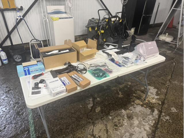 スズキ　ジムニー　ノマド　ナビ　ETC　バックカメラ　デジタルミラー型ドライブレコーダー　ドラレコ　アルパイン　持ち込み　部品　取り付け　群馬　高崎