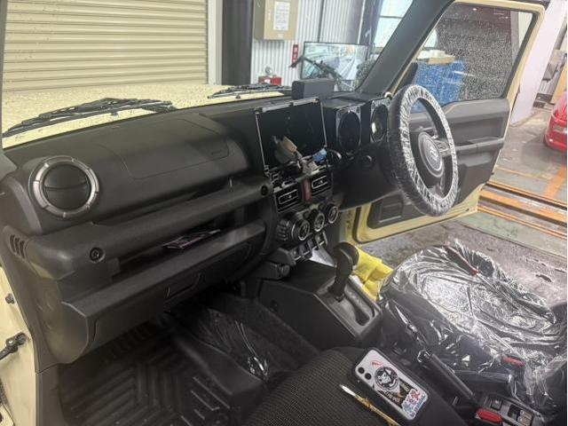 スズキ　ジムニー　ノマド　ナビ　ETC　バックカメラ　デジタルミラー型ドライブレコーダー　ドラレコ　アルパイン　持ち込み　部品　取り付け　群馬　高崎