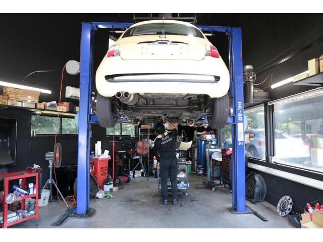 FIAT　500　デュアロジック　クラッチ修理交換　群馬県　高崎市　株式会社　BLAZE